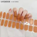 UV Gel Nail Sticker Semi-cured Semi-baked UV Nail Beauty Patch view 59