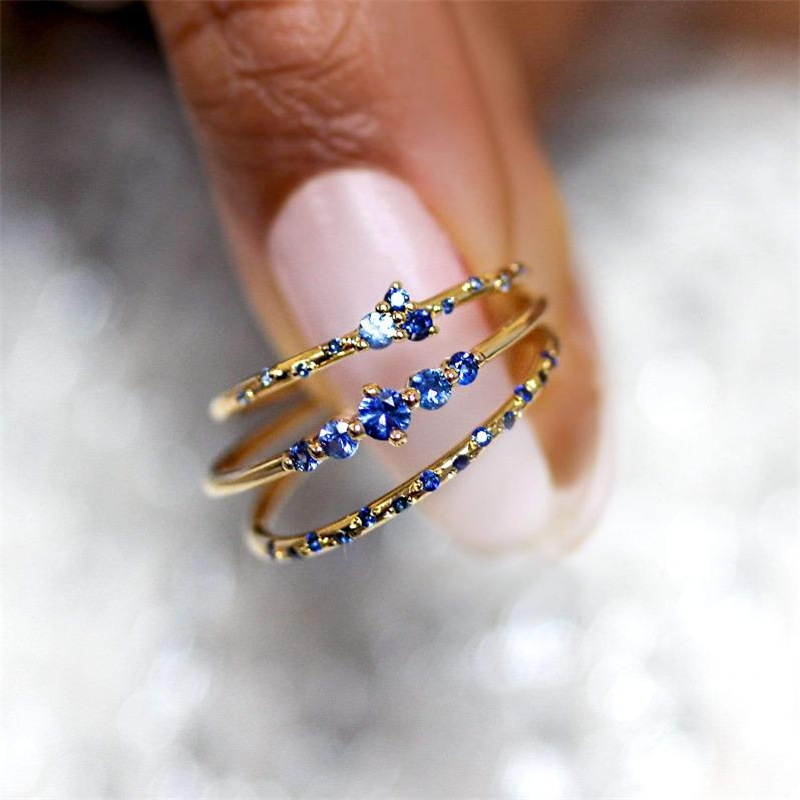 Title 4, Starlight Sapphire Semi-eternal Ring