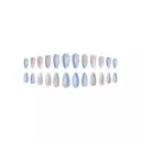 Fashion Ocean Series Almond Nail 3D Pearl Gold XINGX Wear Nail view 6