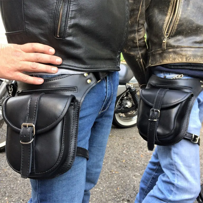 European And American Motorcycle Waist Bag Outdoor