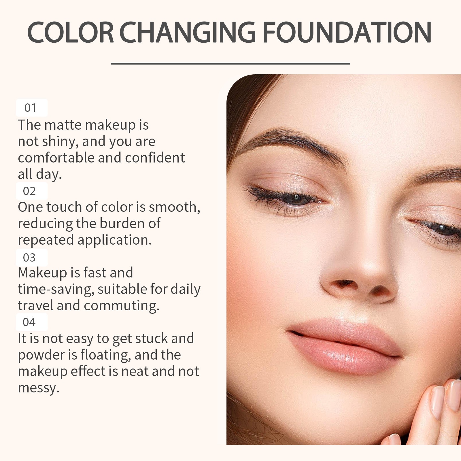 Color Changing Foundation