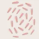 Nail Art Aurora Finished Long Stickers Laser Nail Tips view 4