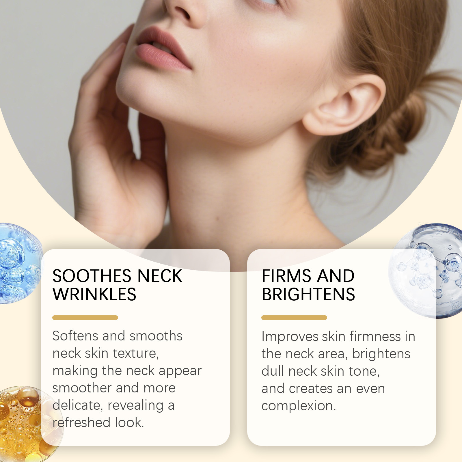 Comfortably Fits The Skin Collagen Hydrating Neck Mask