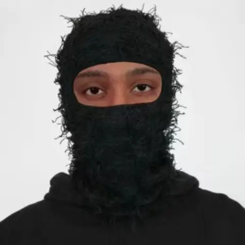 Balaclava Men's and Women's Knitted Camouflage Headgear Personality Fashion