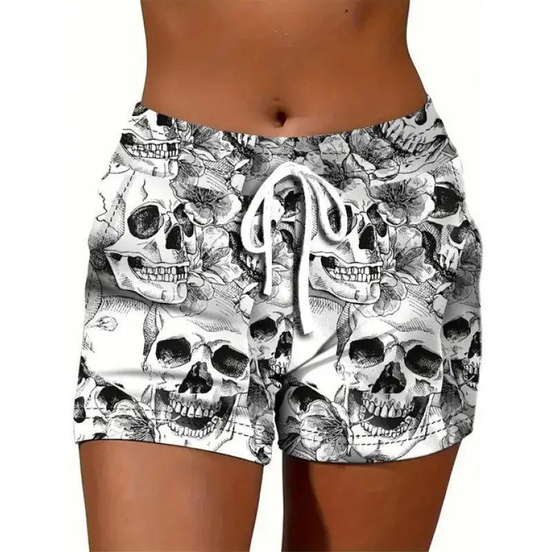 Casual Beach Pants Loose-fitting Womens Shorts