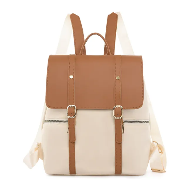 Large capacity Business Commuter Backpack For Women Beige - Shop at LoveMi