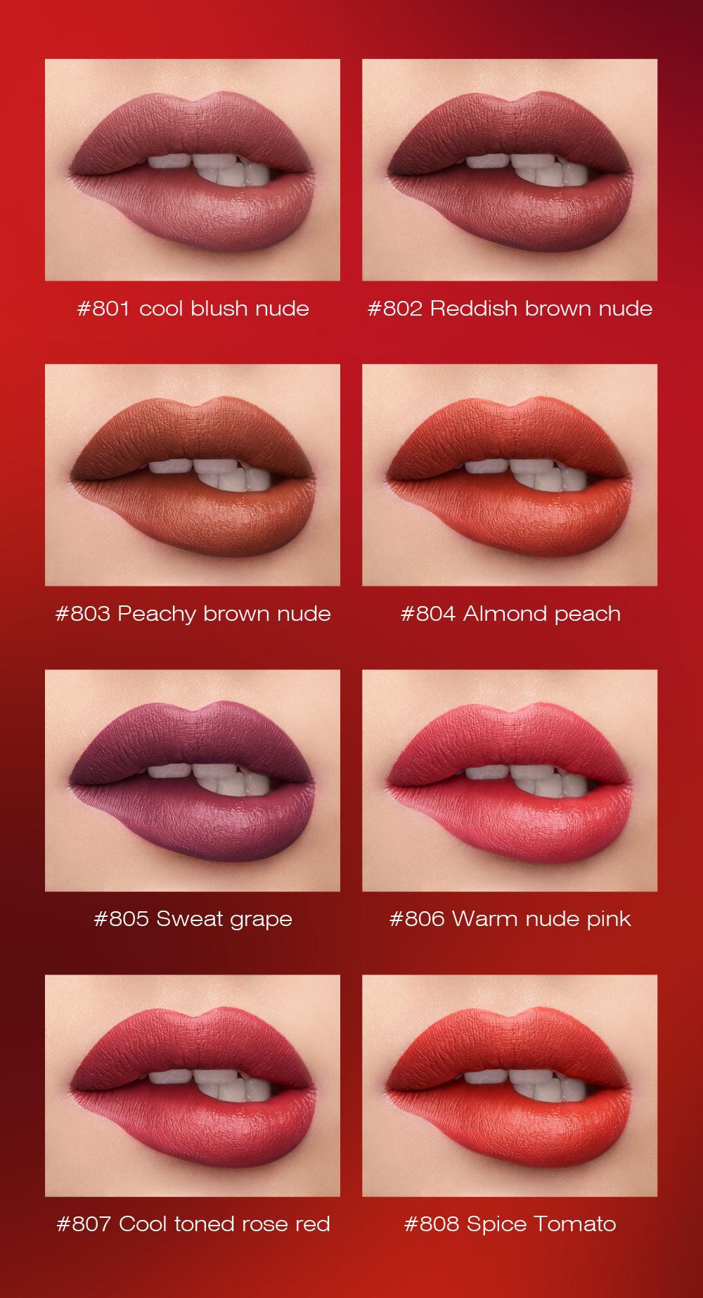 Title 17, Matte Lipstick Fog, a transfer-proof, cup-resis...