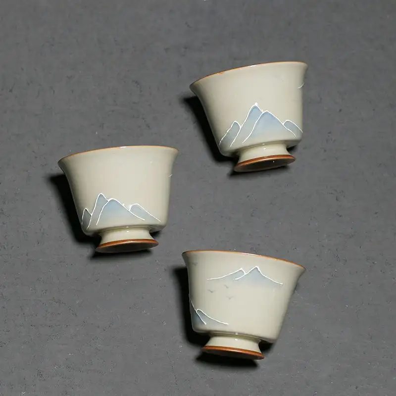 Tea Cup Vintage Tea Bowl Kung Fu Tea Set