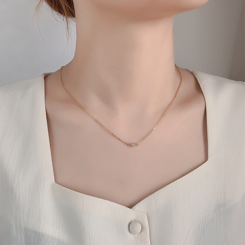 Special-interest Design Solitaire Necklace Fashion