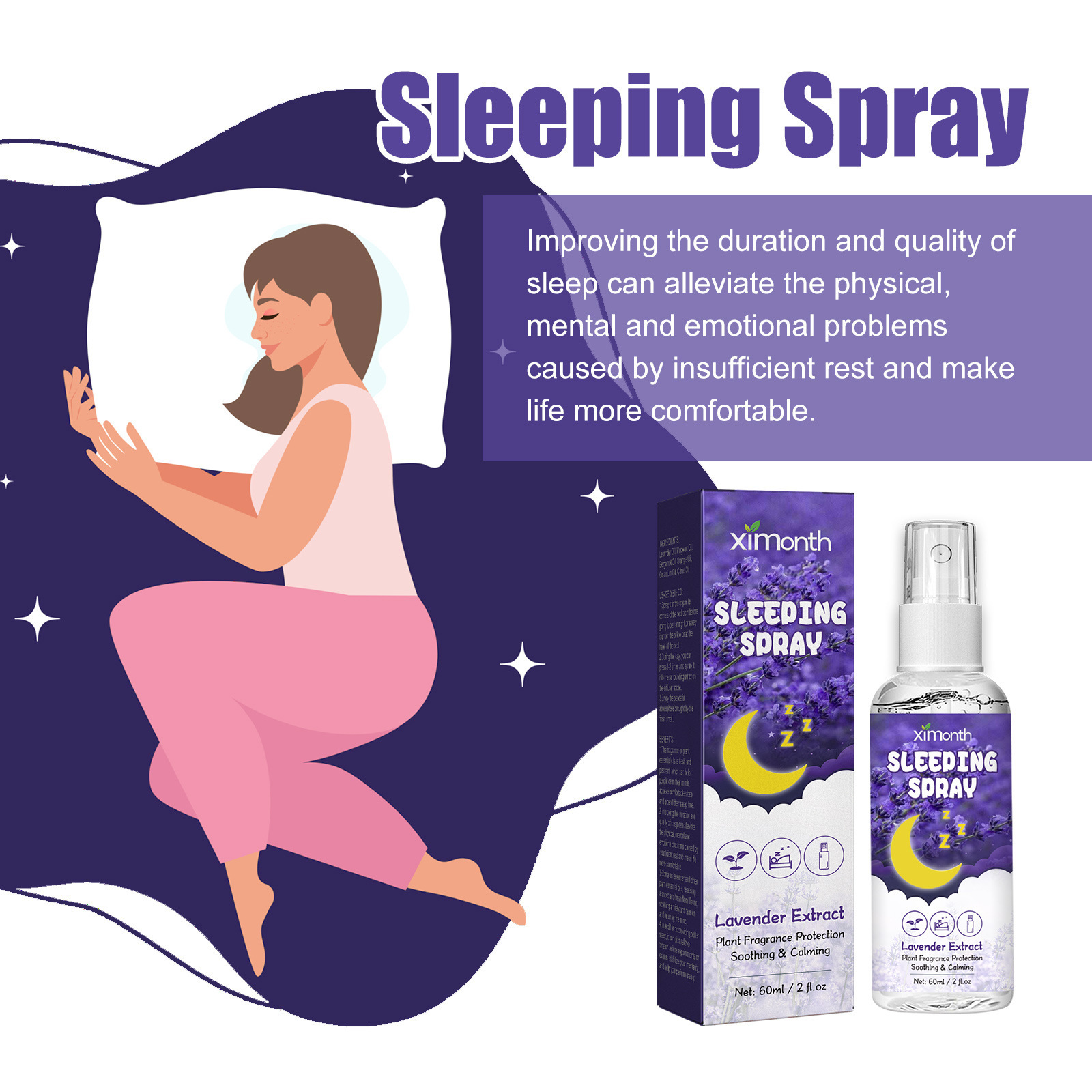 Title 11, Lavender Sleep Spray Soothing The Nerves