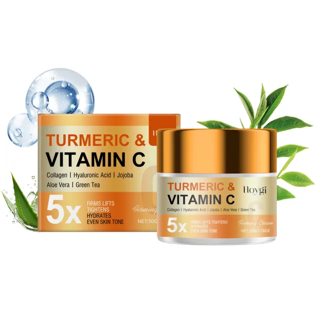 Vitamin C Lightens Facial Fine Lines And Gently Replenishes Moisturizing And Nourishing Skin Tightening Cream 50G - Shop at LoveMi