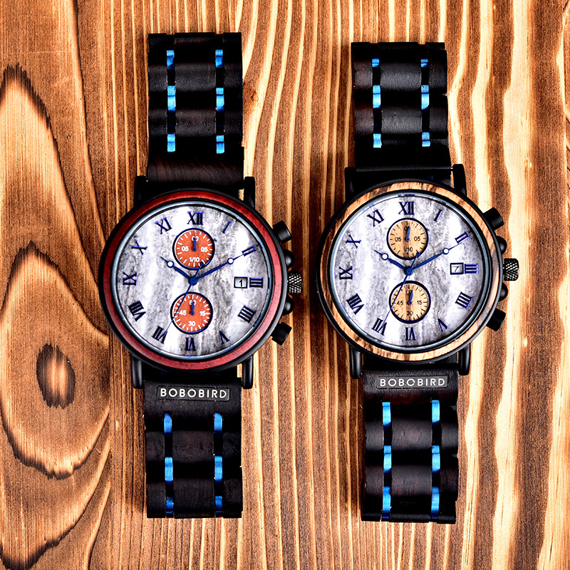 Unisex Wooden Quartz Decoration Watch 6