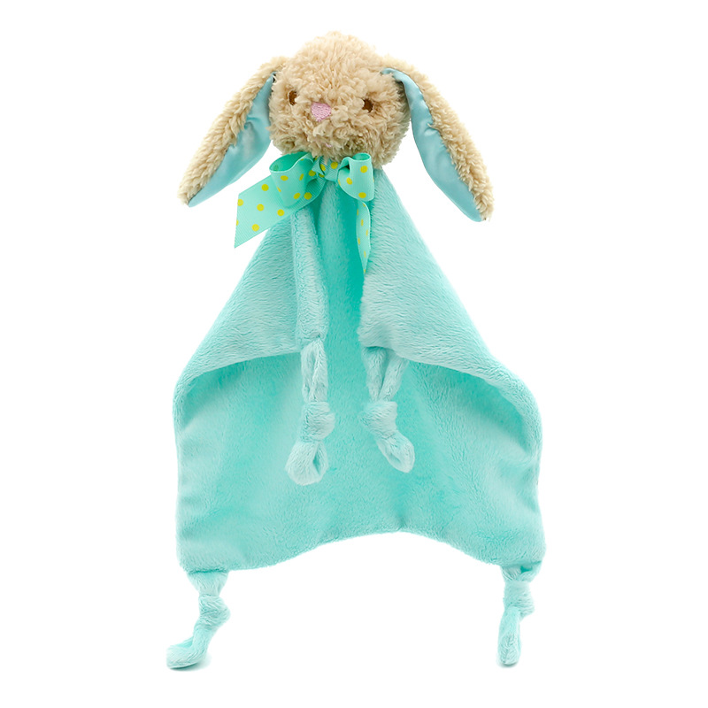 Green Rabbit Appeasing Towel