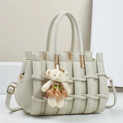 New Anti-scratch Women's Bag Fashion Hand-woven Handbag Shoulder Bag