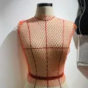 Orange Round Neck