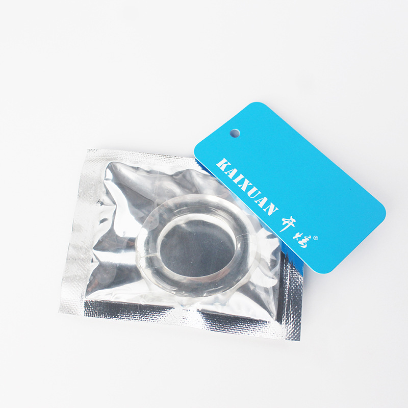 White Men's Lifting Ring Silicone 3