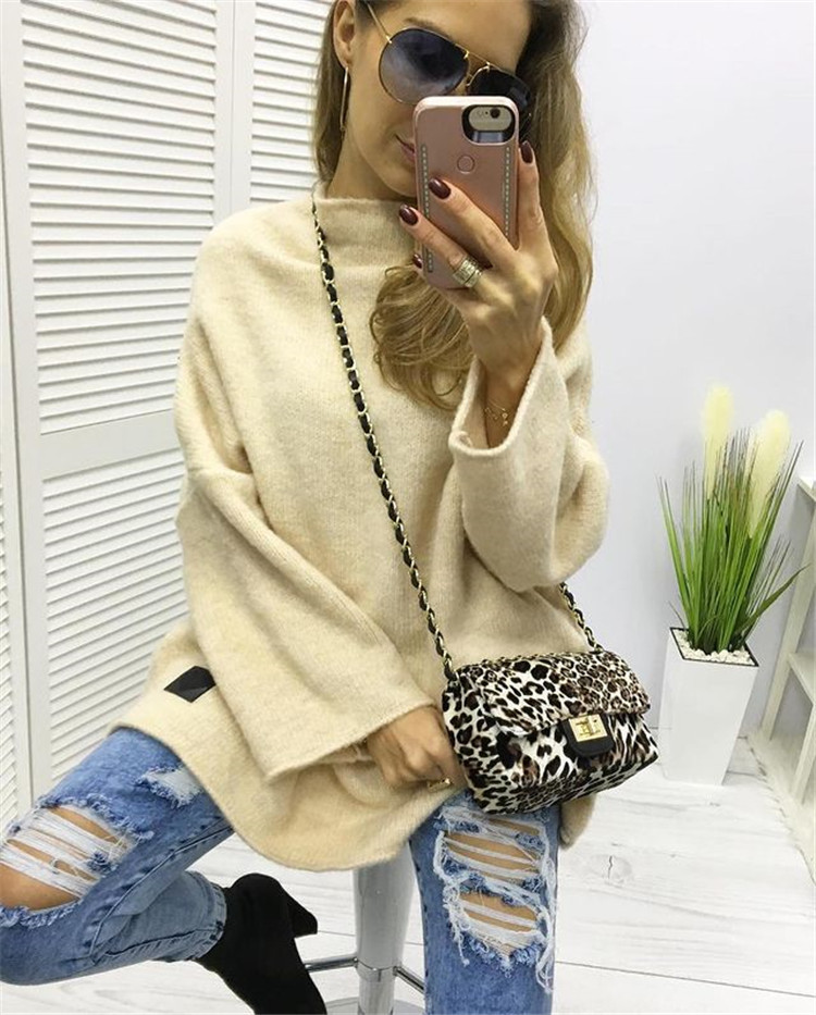 Title 8, Womens Casual Solid Color Long Sleeved Sweater...