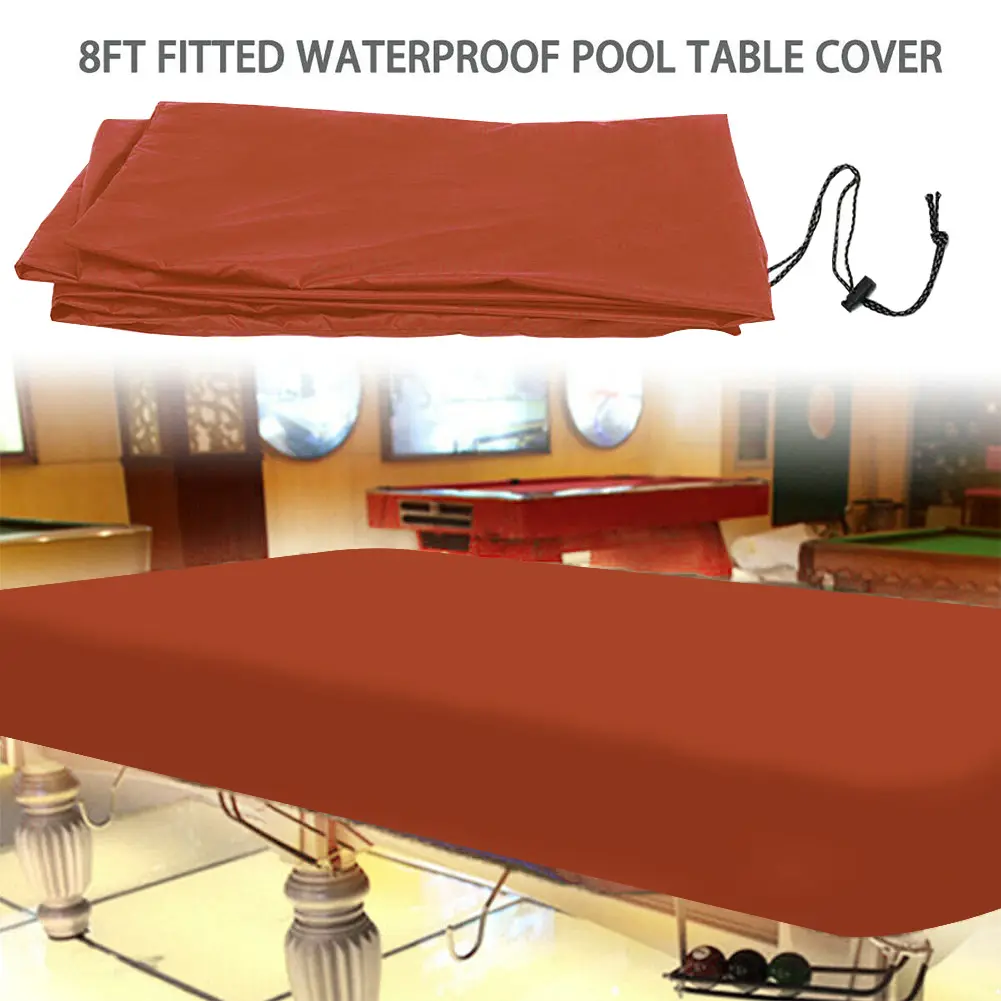 Pool Table Dust Cover Black Oxford Cloth
