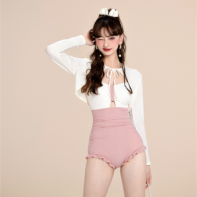 One-piece Swimsuit Women's Two-piece Long Sleeve