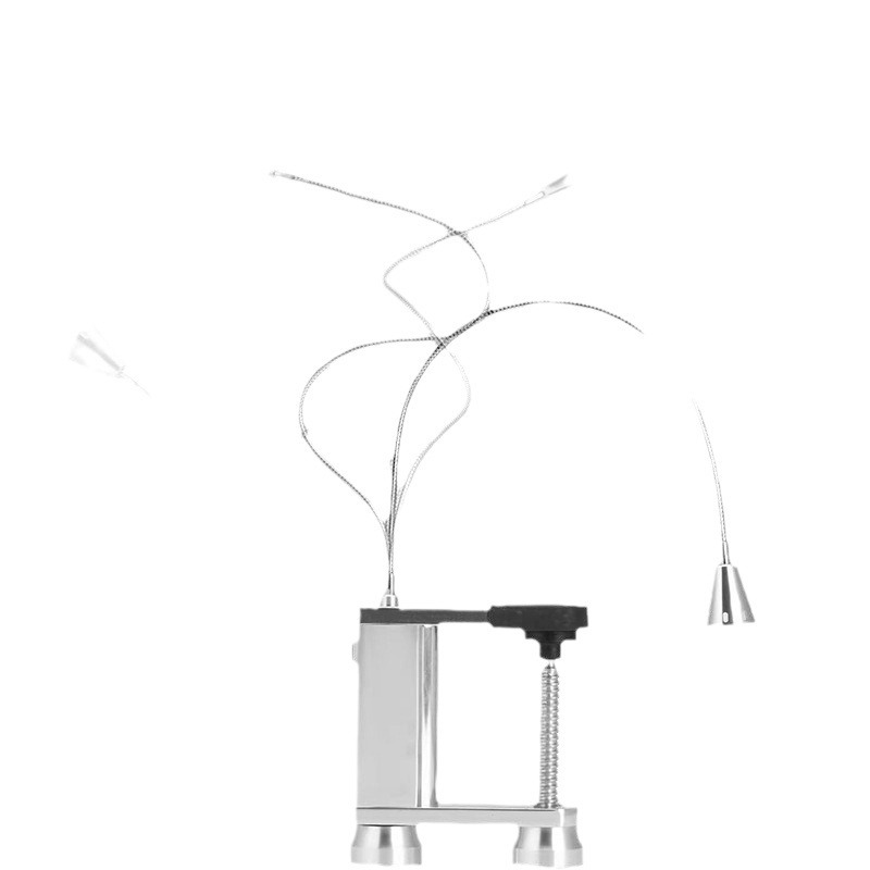 Aluminum Alloy Led Barbecue Lamp Head Rotatable Tail Strong Magnetic Work Light