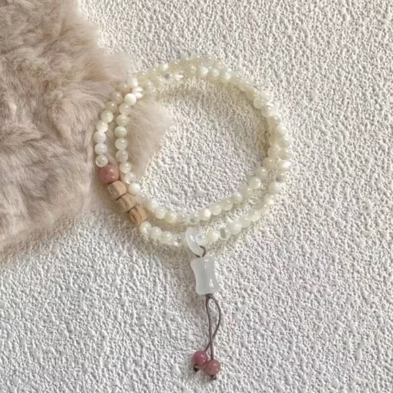 Women's All-Match Casual Tian Shan Emerald Beaded Bracelet