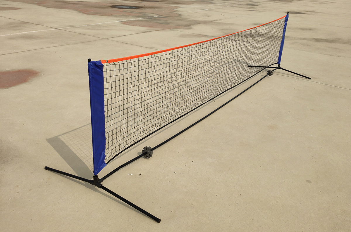 Manufacturer Portable Badminton Bracket Supporting Folding Badminton Net Rack - Image 6