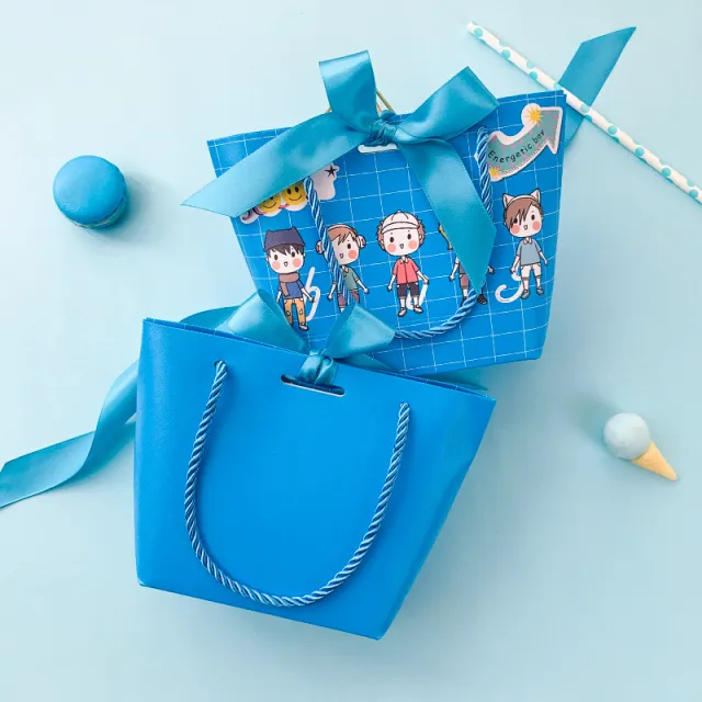 Children's Cartoon Birthday Gift Paper Bag Energetic Boy Large Size - Shop at LoveMi