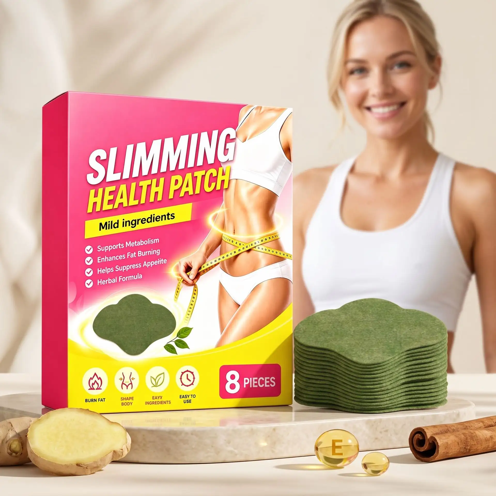Body Care Patch With Plant-Based Formula Gentle