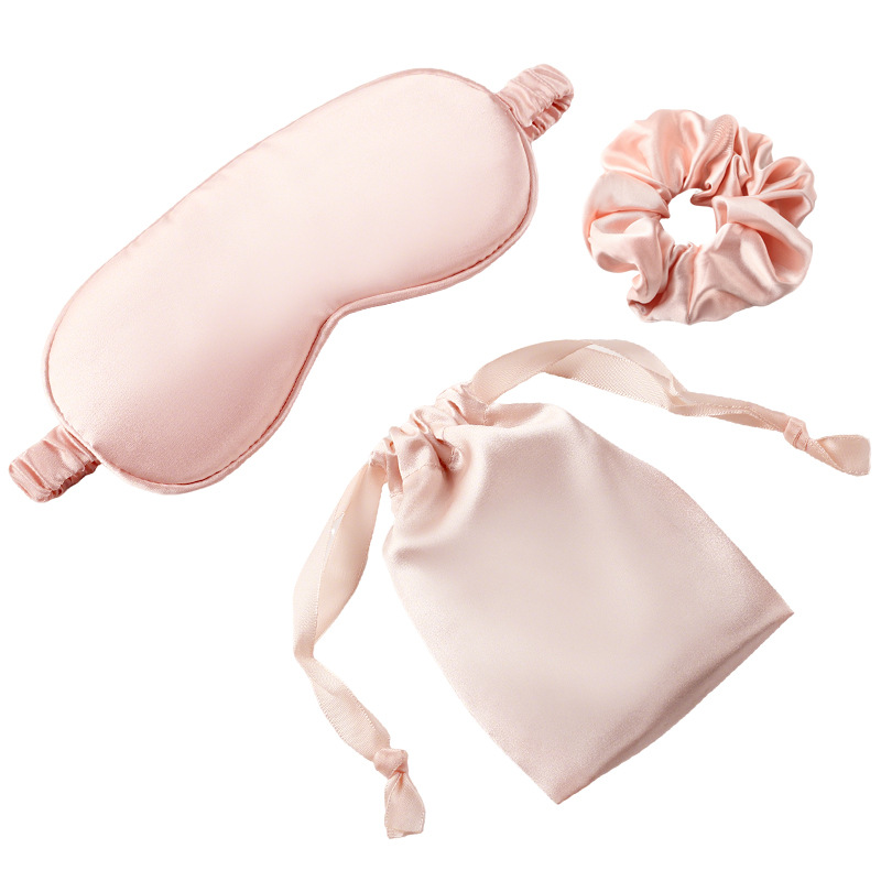Womens Eye Mask Pouch And Headband Set