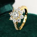 1Ct Inlaid Zircon