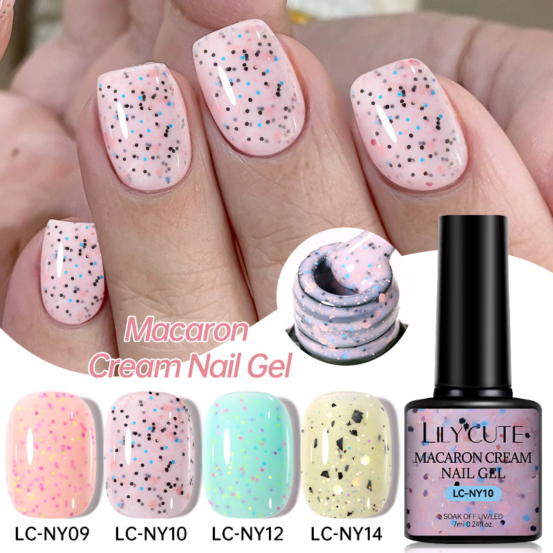 Creamy Eggshell Gel Nail Polish 7