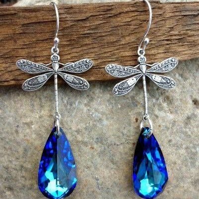 Female Creative Versatile Retro Butterfly Earrings