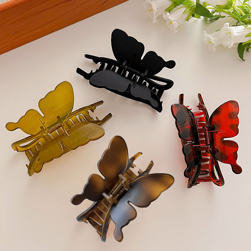 Summer Retro Elegant Butterfly Barrettes High-grade Large Size