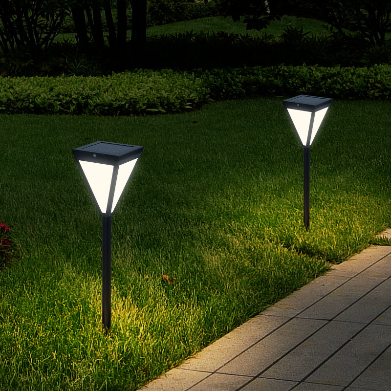 Solar-powered Waterproof Villa Courtyard Minimalist Garden Landscape Ground-inserted Park Outdoor Lawn Light