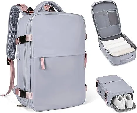 Large Capacity Lightweight Multifunctional Luggage Backpack Purple - Shop at LoveMi