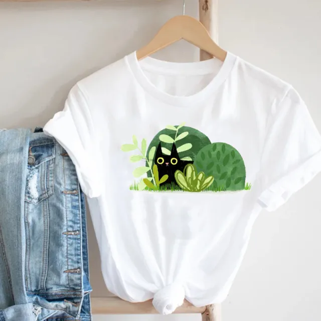 Summer New Trend Cartoon Printed T shirt 8 Style - Shop at LoveMi