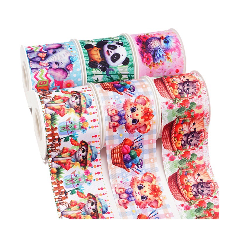 Transfer Ribbon Animal Cartoon Ribbon Printing Ribbon Thermal Flower Roll