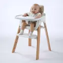 Solid Wood Adjustable Baby Dining Chair view 8