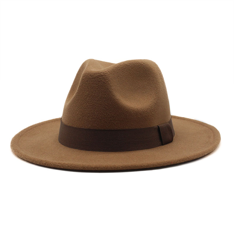 Title 8, Autumn And Winter Men And Women Big Brim Hat