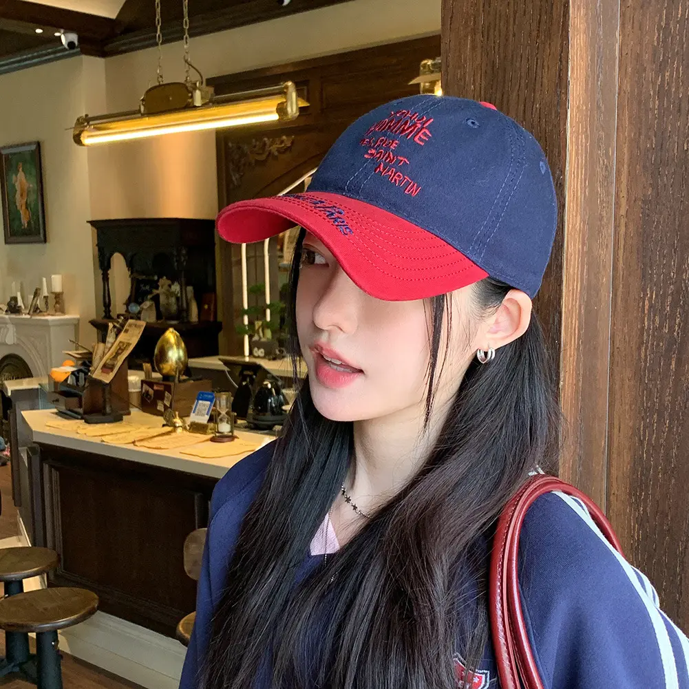 Big Head Circumference Peaked Cap Fashion Trendy
