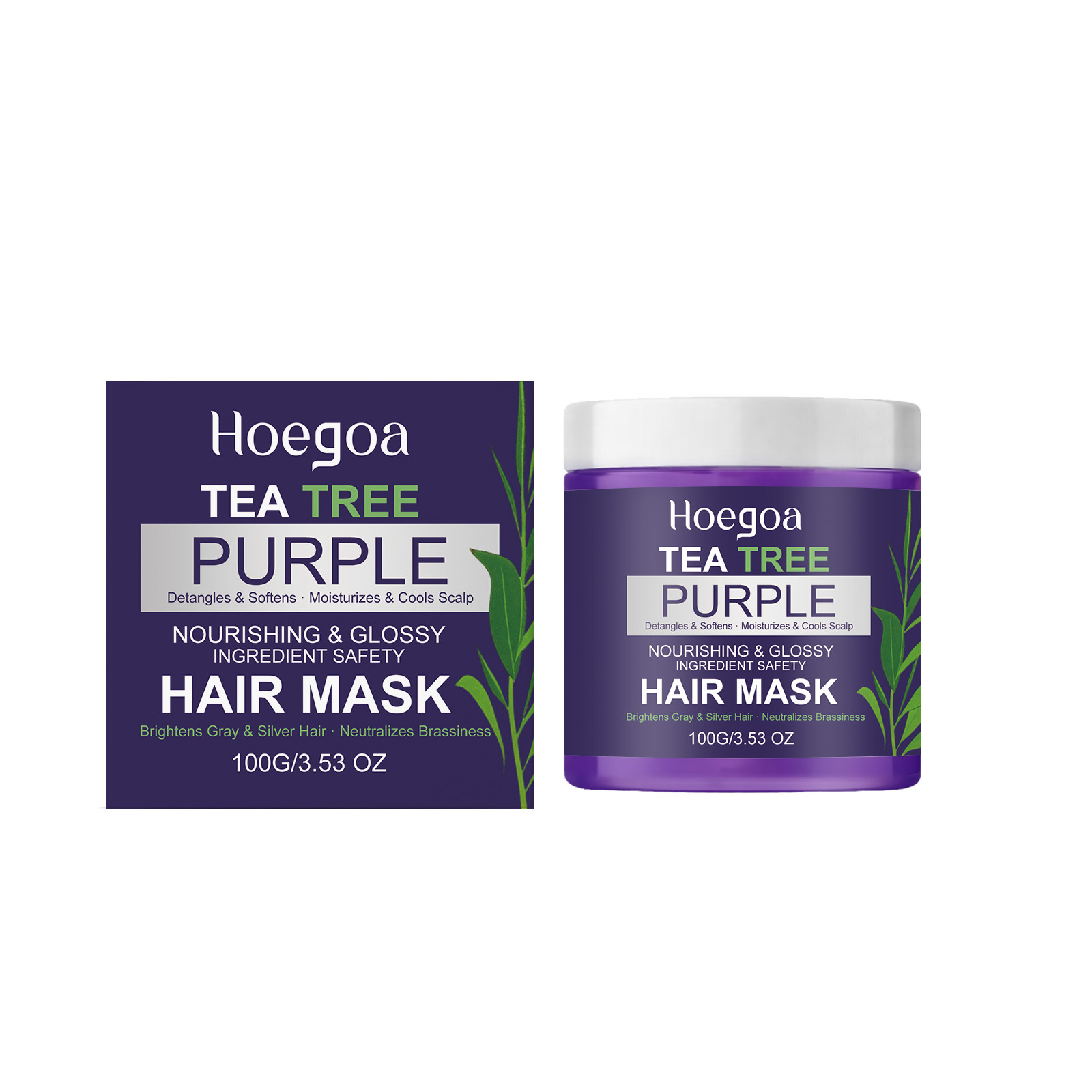 Purple Tea Tree Hair Mask