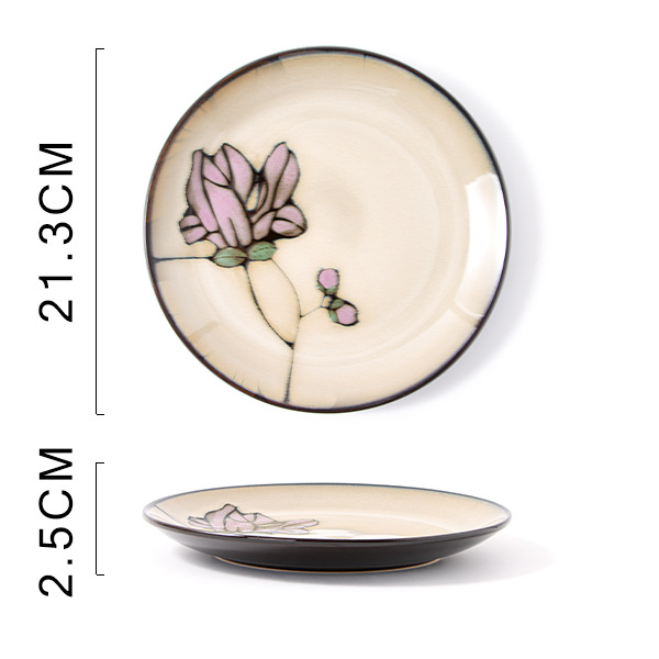 Mulan Purple Plate Dish