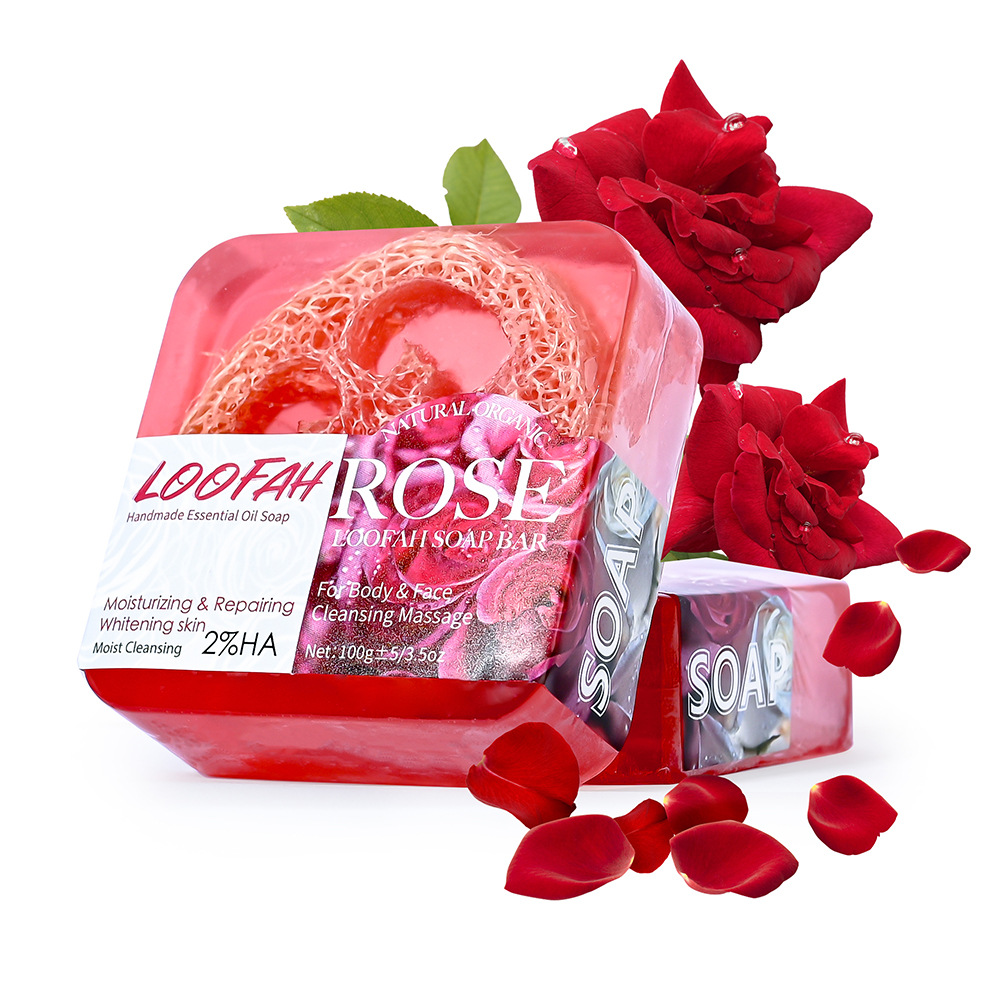 Luffa Rose With Label