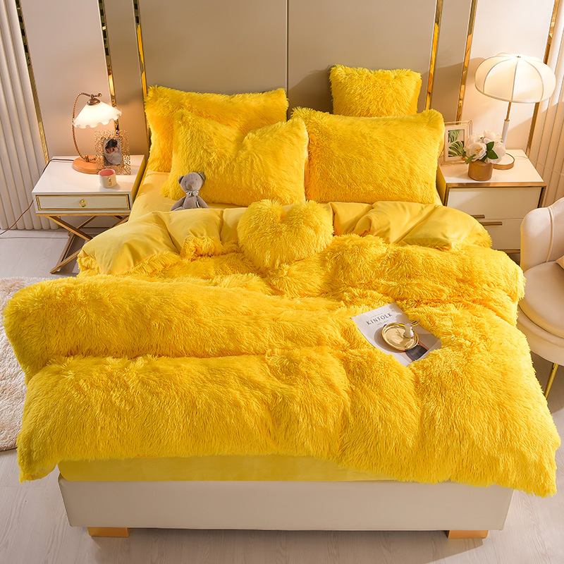 Bright Yellow Free Pillow