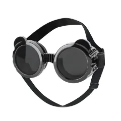 Dog Sun Sunshade Sunglasses Goggles Cat Headdress UV Protection Pet Supplies - Black - View 1