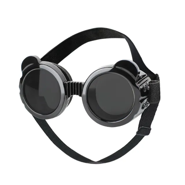 Dog Sun Sunshade Sunglasses Goggles Cat Headdress UV Protection Pet Supplies Black - Shop at LoveMi