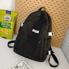 Fashion Sweet Girl's Backpack Casual - Black - View 1