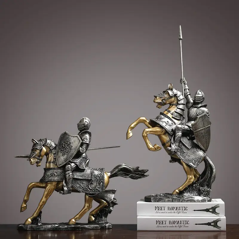 Armor Knight Win Instant Success Furnishings Ornaments Opening Gift