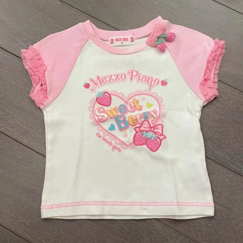 Short Sleeve All-match And Cute Short Cartoon - Short Sleeve