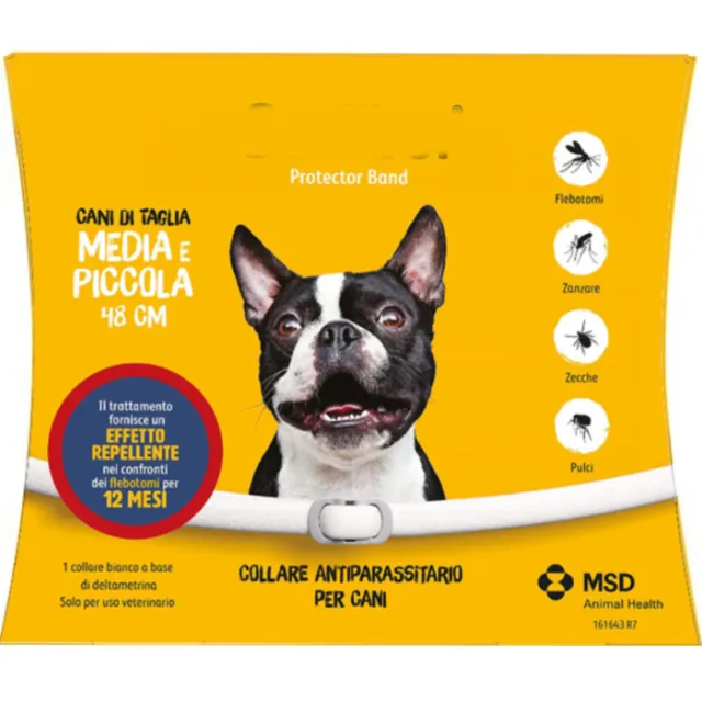 New Collar New Dogs And Cats Insect Repellent Flea Insect Repellent Scalibor Collar Cross border Italian Puppy 48Cm - Shop at LoveMi